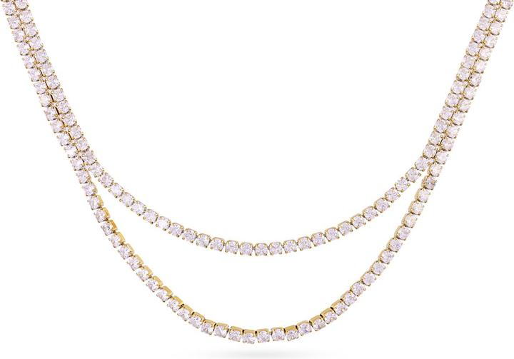Image du produit Emilia Collier - Acier Dore - Zirconia (Acier)