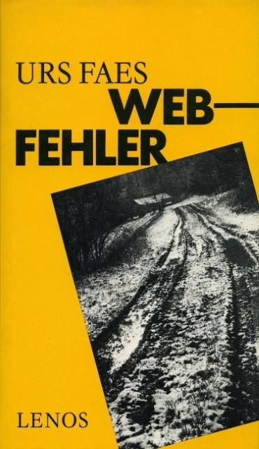 Produktbild Webfehler (Deutsch, UrsFaes, 1983)