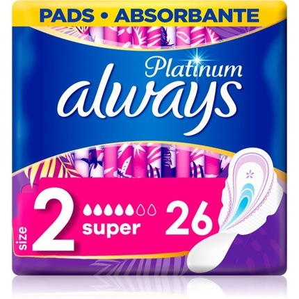 Image du produit Always Platinum Super (26 x, Tampons sanitaires)