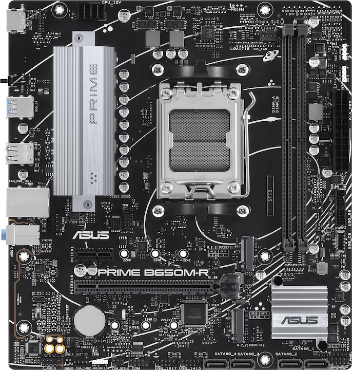 ASUS MB PRIME B650M-R (AM5, AMD B650, mATX)