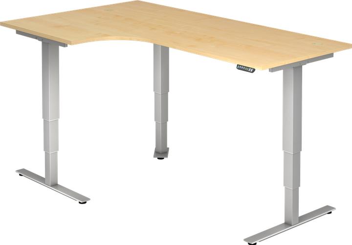 Actual product image Hammerbacher UPLINER-2.0 standing desk (200 x 120 x 129 cm)