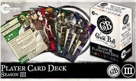 Steamforged Games Guild Ball Season 3 Field Player Card Deck (DE Edition)