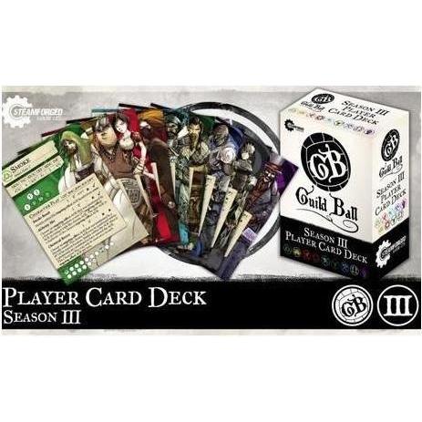 Steamforged Games Mazzo di carte giocatore da campo della Stagione 3 di Guild Ball (Edizione IT)