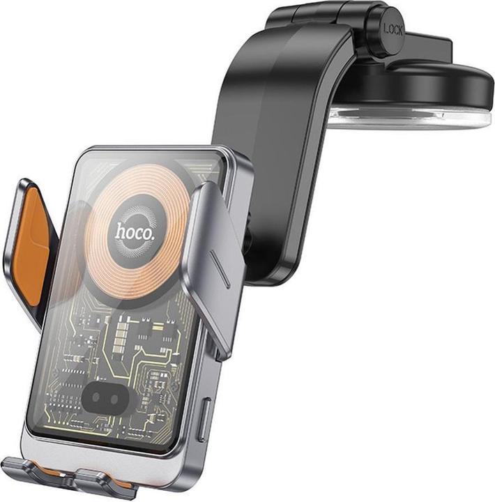 Image du produit Hoco Chargeur de voiture sans fil HW8, 15W, 1.67A, noir