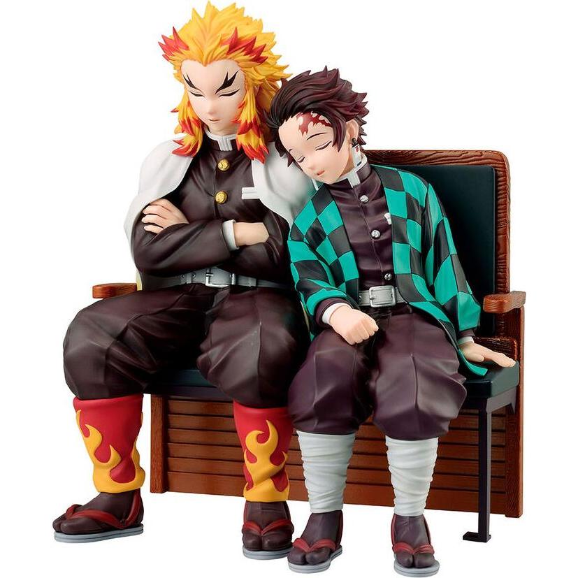 Banpresto Ichibansho Demon Slayer Locus: Kyojuro & Tanjiro 17cm
