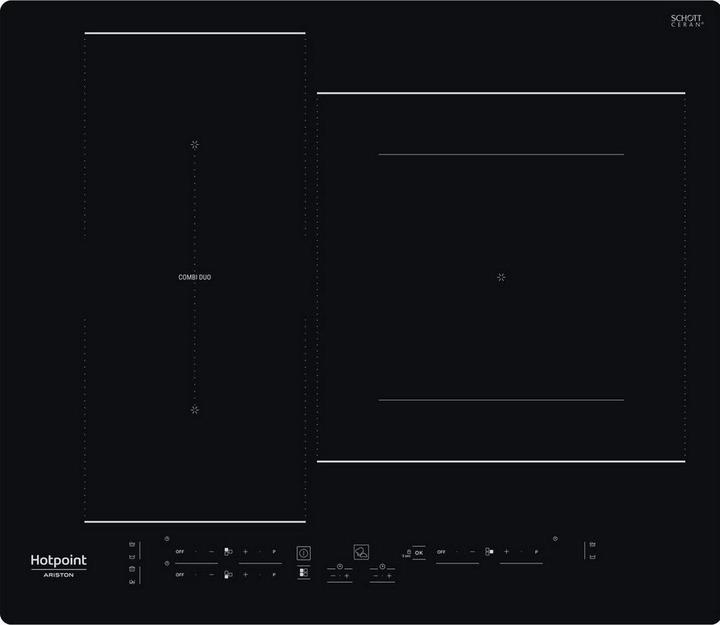 Actual product image Hotpoint HB 2760B NE (59 cm, Induction hob)