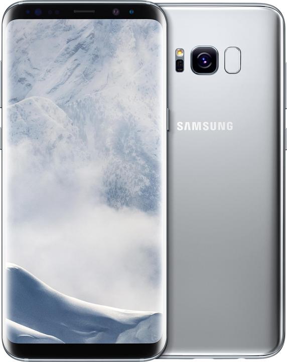Image du produit Samsung Galaxy S8+ (64 Go, Arctic Silver, 6.20", SIM simple, 4G)