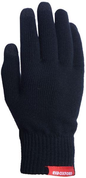 Oxford Gloves Knit Thermo Blk (Men, Women, M, S)