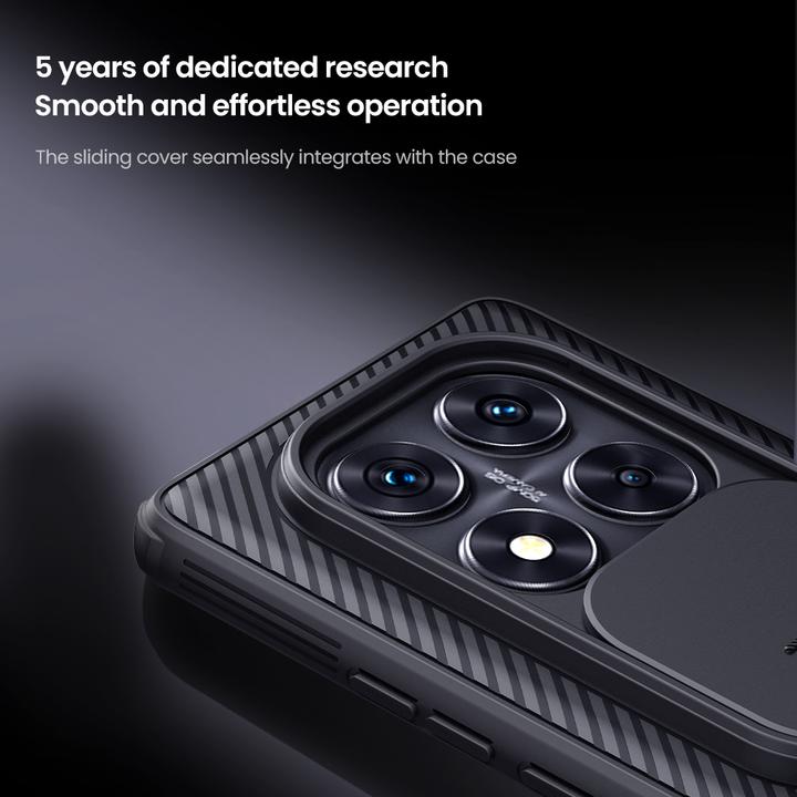 Actual product image Nillkin CamShield PRO Back Cover for XIAOMI Redmi Note 14 Pro 5G/ POCO X7 5G Dark Green (Xiaomi Redmi Note 14 Pro 5G)