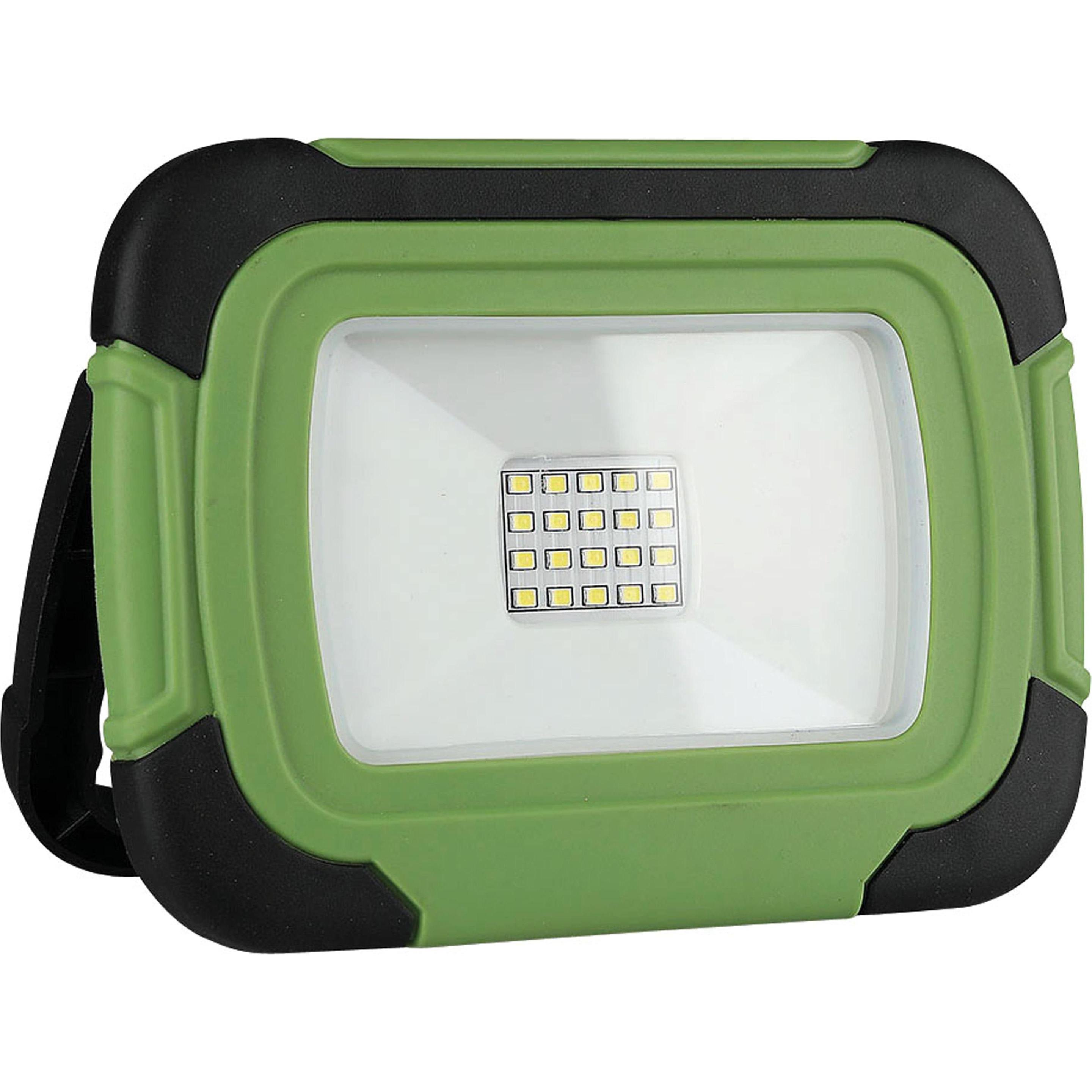 V-TAC, Fassadenbeleuchtung, VT11R 10W LED Fluter Wiederaufladbar SAMSUNG Chip IP44 4000K (700 lm, IP44)