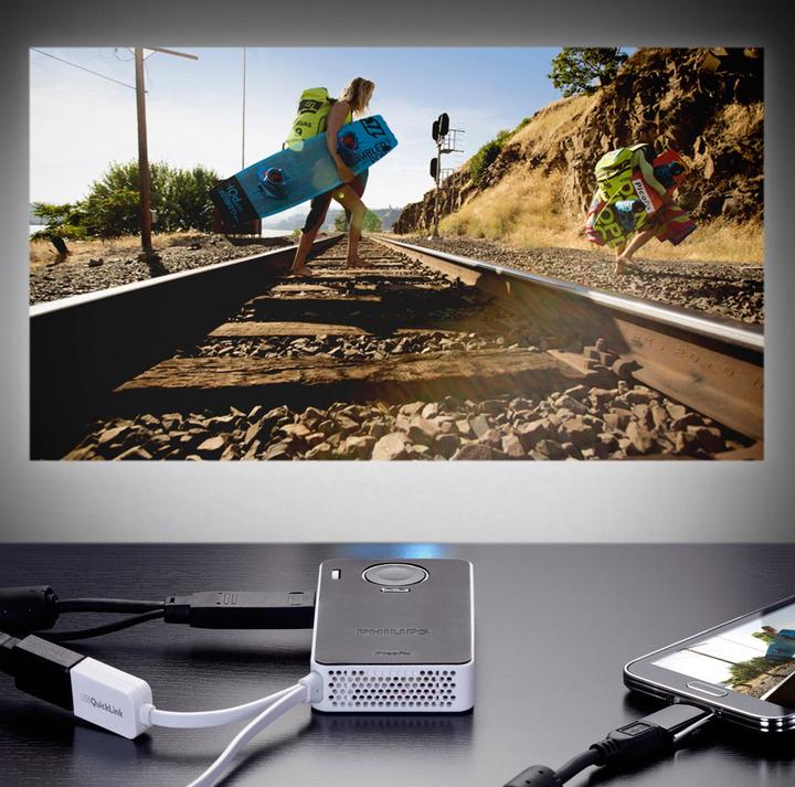 Actual product image Philips PicoPix FUN (nHD, 50 lm, 2.2 - 1:1)
