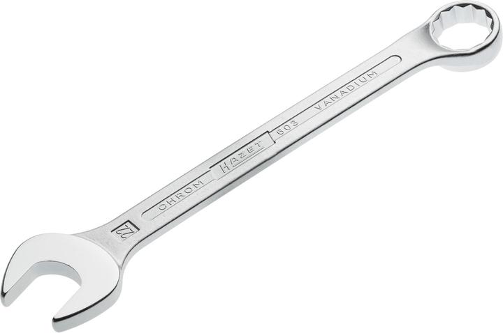 Actual product image HAZET Combination wrench 603-22 ∙ Outside 12-point profile ∙ 22 mm (22 mm)