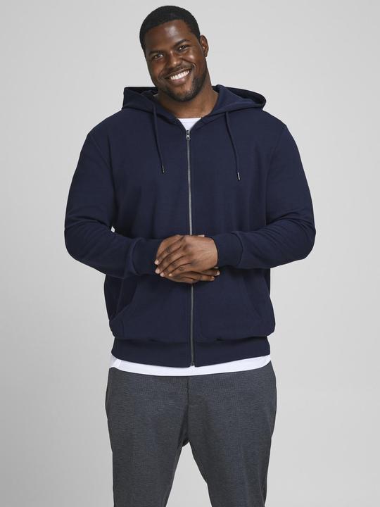 Immagine prodotto Jack & Jones Felpa con cappuccio Full Zip Plus Size (XXL)