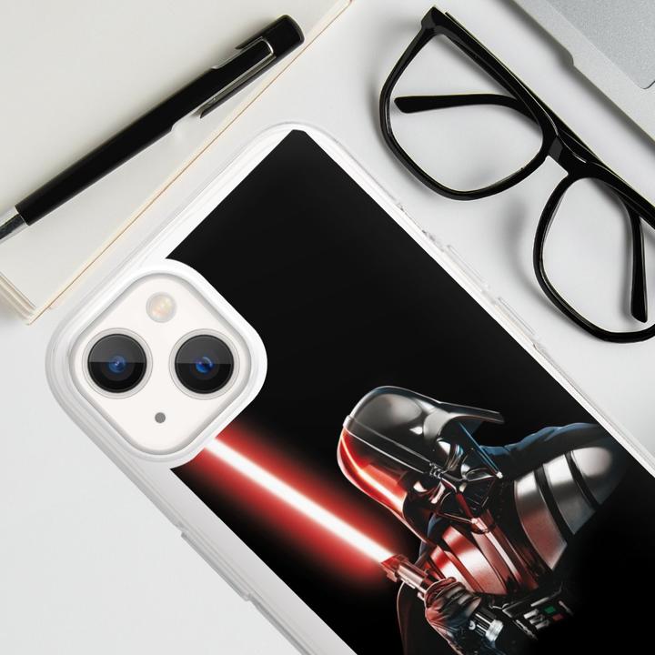 Produktbild DeinDesign Silikon Hülle für Apple iPhone 13 Handyhülle Case Smartphone Schutzhülle Star Wars Darth Vader (Apple iPhone 13)