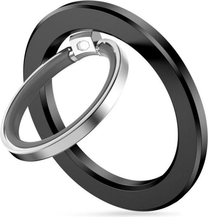 Actual product image Tech-Protect MMR300 magnetic holder / ring with MagSafe - black