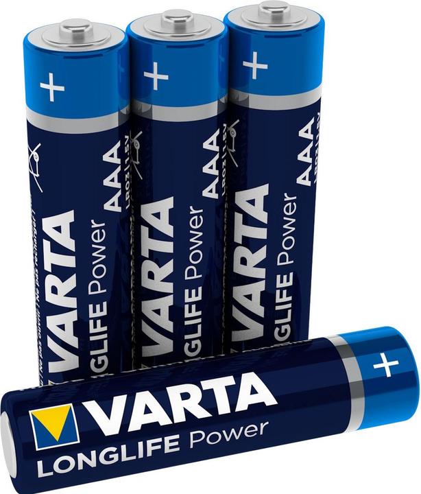 Actual product image Varta long-life power (4 pcs., AAA, 1220 mAh)