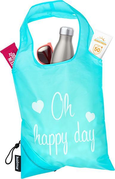 Image du produit Kolma Einkaufstasche RPET "Oh happy day" mint
