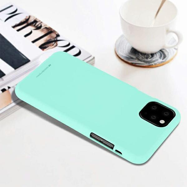 Mercury Morbido iPhone 15 Pro 6.1" miętowy/ menta (Apple iPhone 15 Pro), Cover smartphone, Verde
