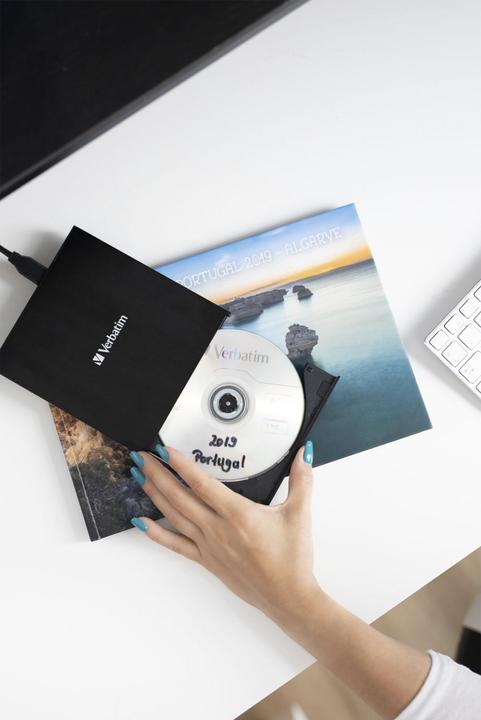 Produktbild Verbatim Externer Slimline CD-DVD-Brenner (DVD Brenner)