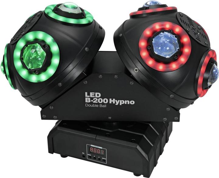 Actual product image Eurolite LED B-200 Hypno Double Ball beam effect