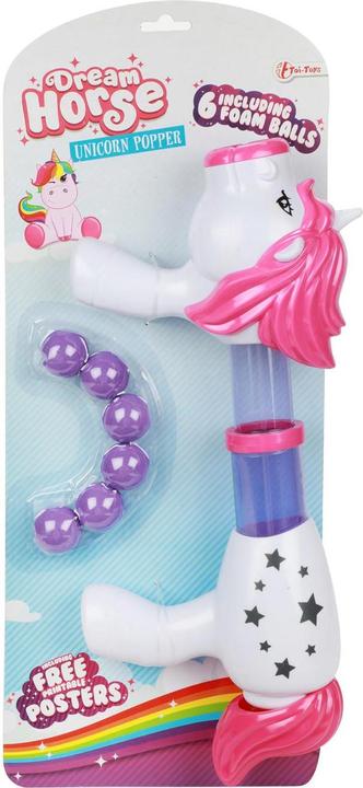 Produktbild Toi-Toys Dream Horse Einhorn-Schiesspistole mit Schaumstoffkugeln
