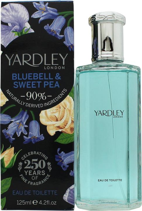 Yardley Bluebell & Sweet Pea by Eau de Toilette Spray 125 ml (Eau de toilette, 125 ml)
