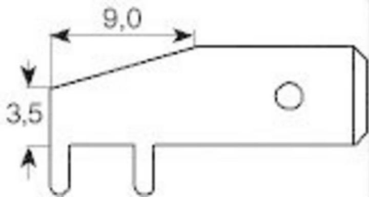 Actual product image Vogt Verbindungstechnik Flat plug