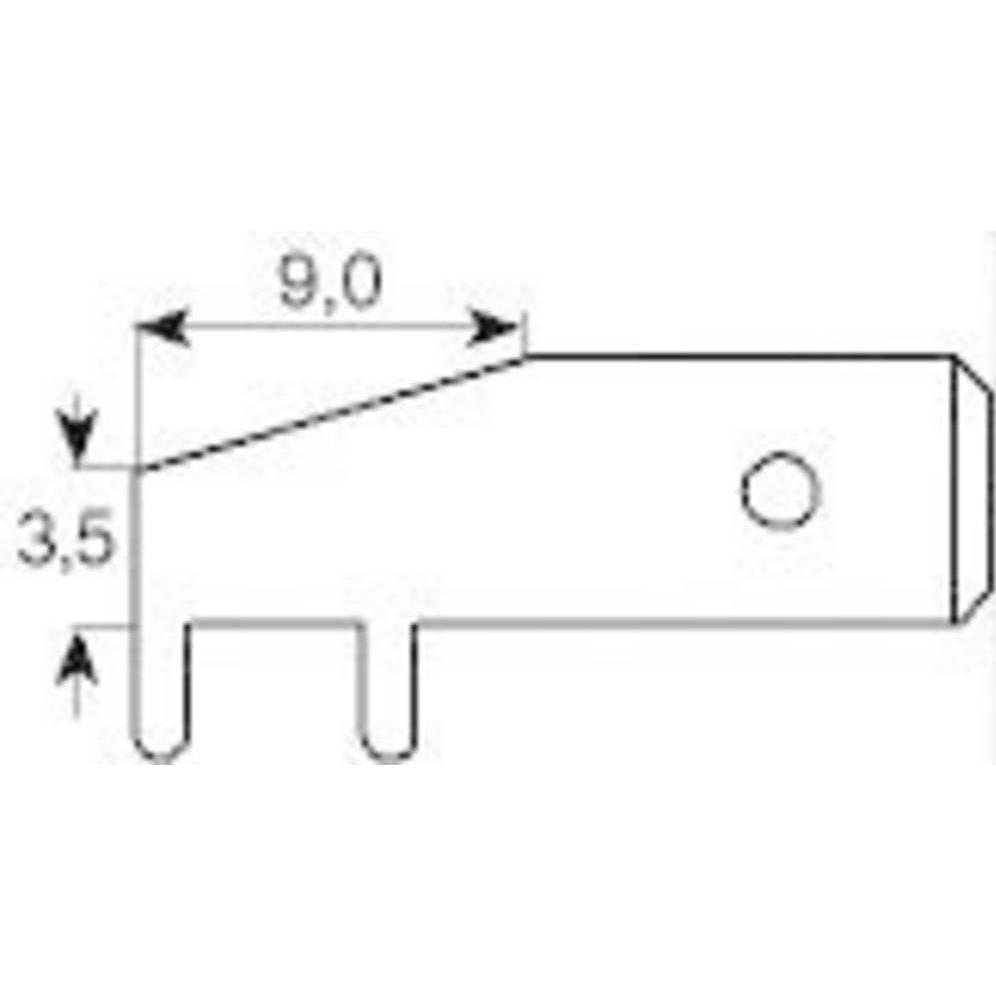 Thumbnail - Vogt Verbindungstechnik Flachstecker, Elektronikkabel + Stecker, Silber