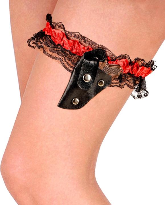 Actual product image Smiffys Garter with mini gun