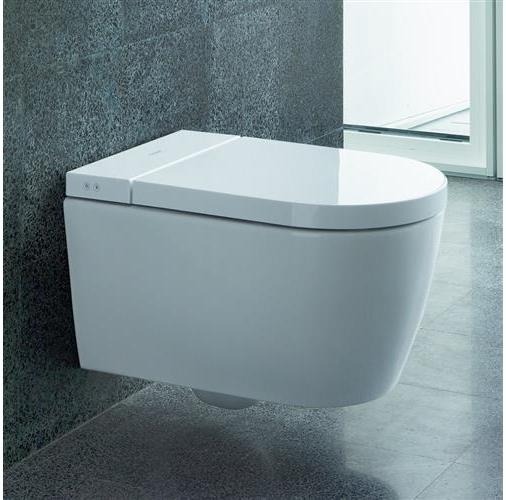 Produktbild Duravit Dusch-WC Set Starck f Lite Tiefspler ohne Splrand wei 650001012004310