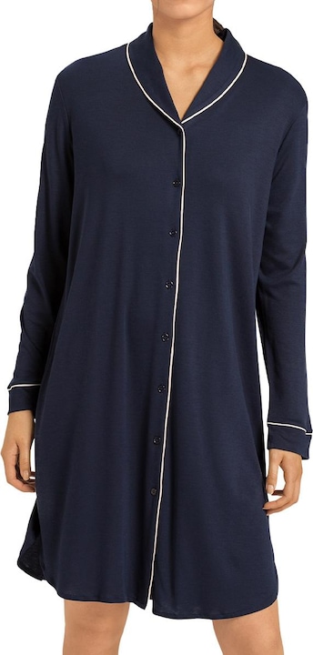 Immagine prodotto Hanro Camicia da notte Natural Comfort - 100 cm di lunghezza - manica lunga (L)