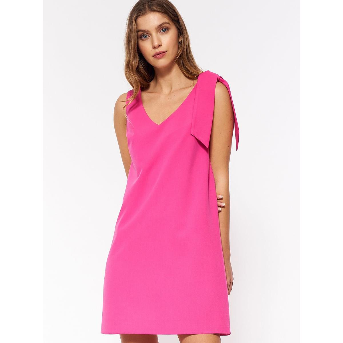 Nife, Damen, Kleider, Cocktailkleid, Rosa, (36, 37, 38, 39, 40, 41, 42, 43, 44, 45, 46, 47, 48)