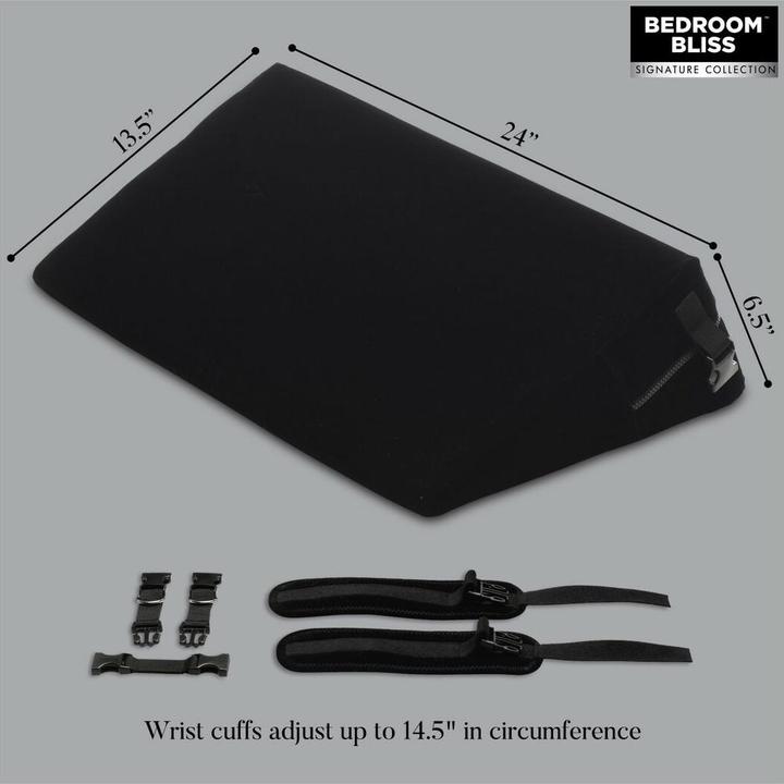 Produktbild Bedroom Bliss Small Bondage Cushion Schwarz