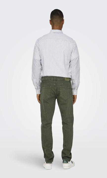 Produktbild Only & Sons ONSWEFT Mittlere Taille Normal geschnitten Jeans Slim Fit Jeans (W29/L30)