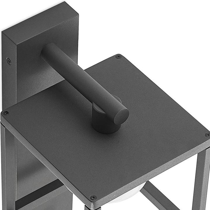 Image du produit Lucande Applique murale d'extérieur Timio, downlight, capteur (GX53, IP44)