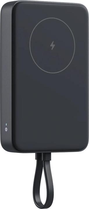 Actual product image Xiaomi 33W Magnetic Power Bank 10000mAh Gray (Integrated Cable) (10000 mAh, 33 W, 37 Wh)