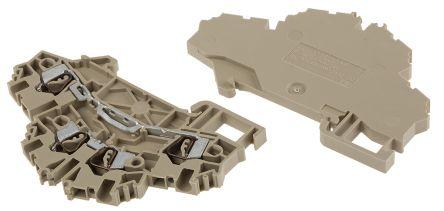 Produktbild RS PRO Spring terminal 2.5mm2 double deck Beige