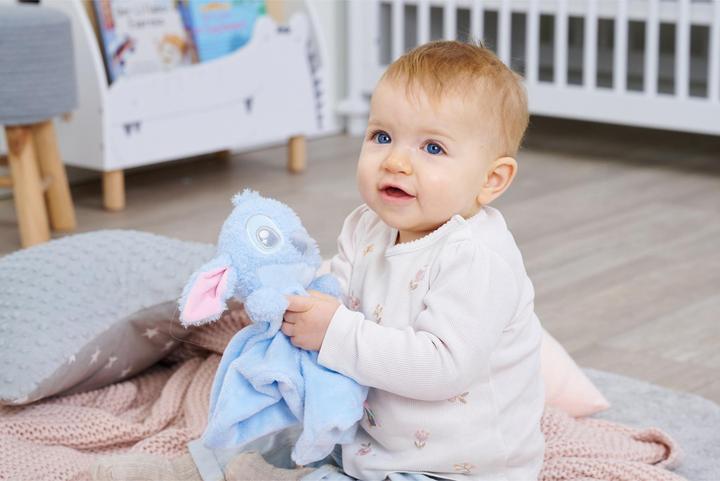 Actual product image Simba Disney Stitch Kopf m. Schmusetuch