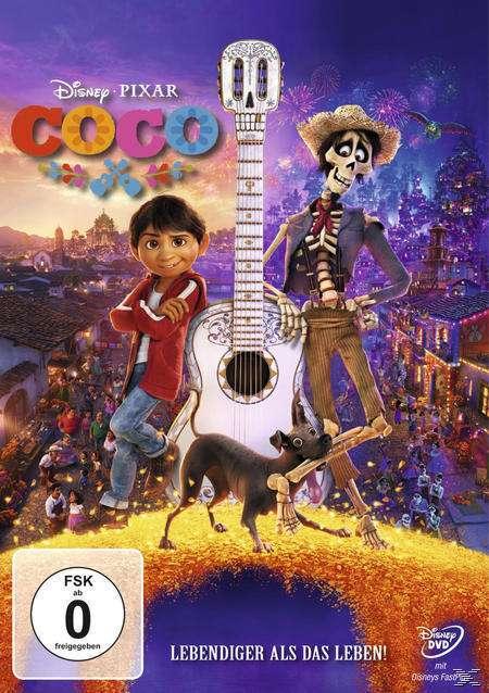 Produktbild Disney Interactive Studios Coco (DVD, 2017, Deutsch)