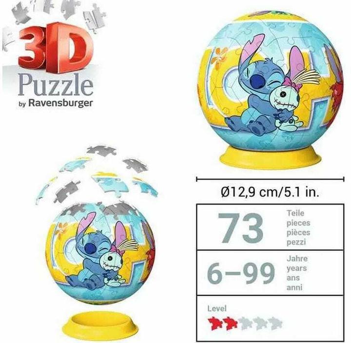 Immagine prodotto Ravensburger Palla Disney Stitch (72 pezzi)
