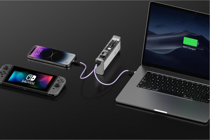 Actual product image Sharge 130 (20000 mAh, 100 W, 74 Wh)