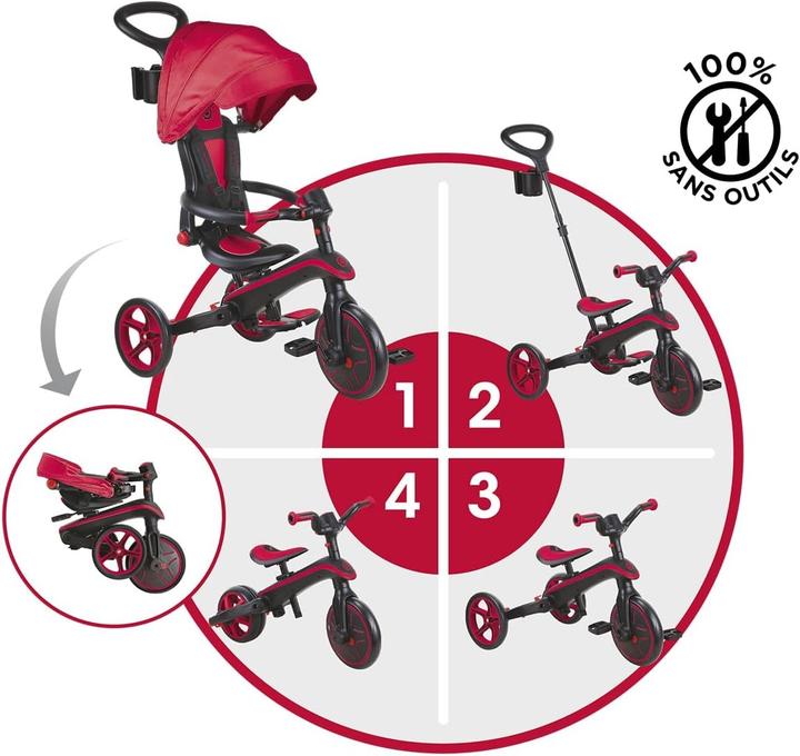 Image du produit Globber / Tricycle Explorer 4 in 1 Foldable
