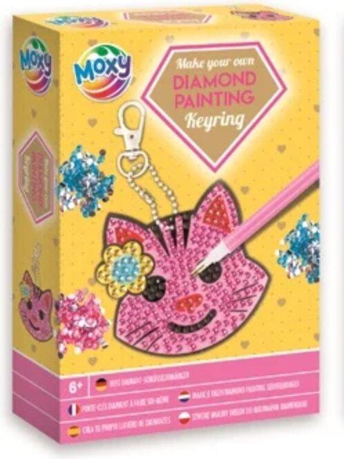 Actual product image Grafix Key rings with diamond painting (Assorted - 1 piece)