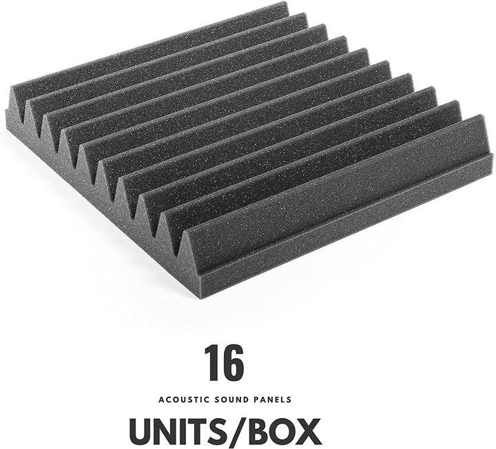 Produktbild Acouspanel Schaumstoffplatten (16 Stk.)