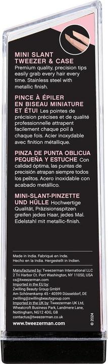 Image du produit Tweezerman Mini Slant Tweezer & Case