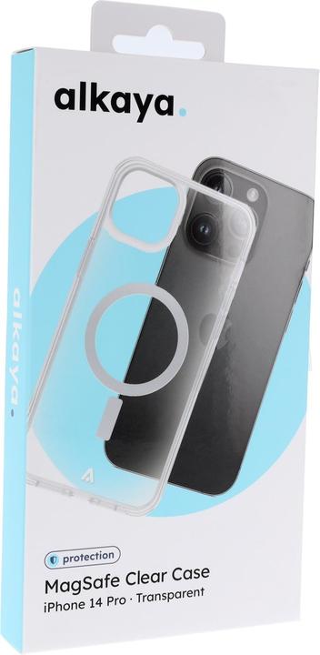 Actual product image Alkaya LUCID MagSafe mobile phone case iPhone14Pro transparent (Apple iPhone 14 Pro)