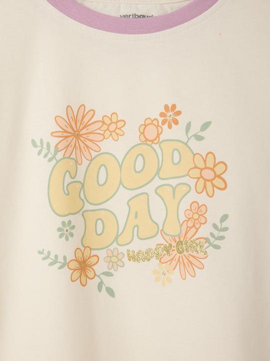 Image du produit Vertbaudet Mädchen-Set: T-Shirt & Shorts aus Frottee (158)