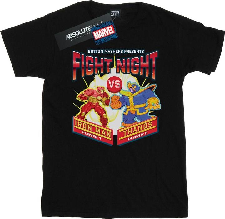 Immagine prodotto Fight Night Iron Man Vs Thanos Maglietta Uomo (4XL)