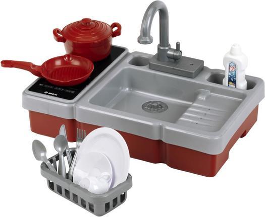 Productafbeelding Theo Klein Bosch - Spüle mit Wasserfunktion und Kochfeld