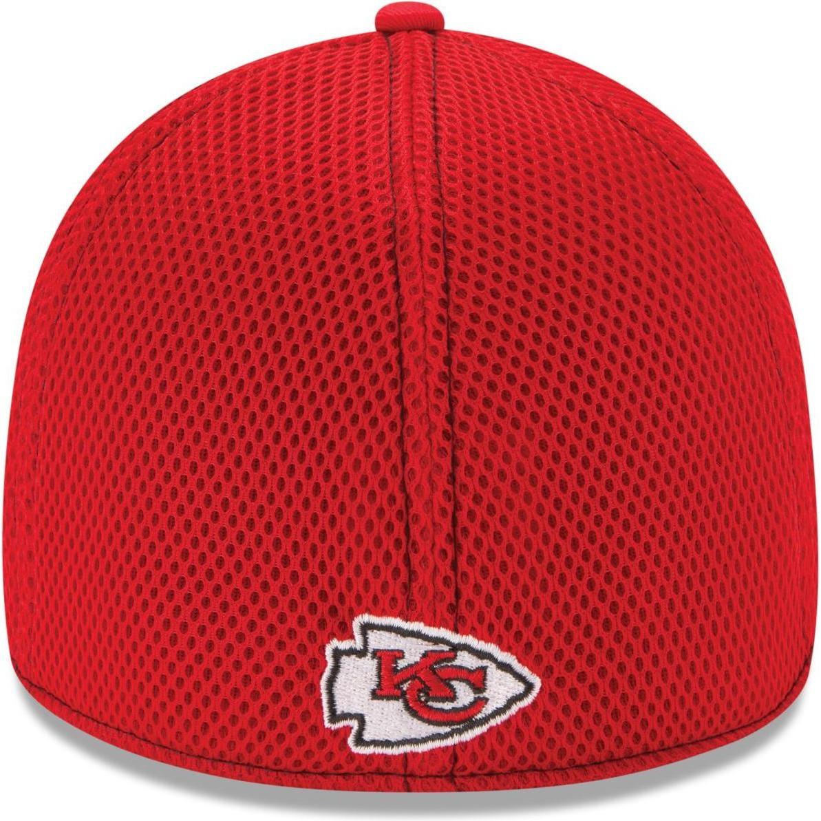 Thumbnail - New Era, Herren, Cap, 39Thirty Stretch Mesh Cap Kansas City Chiefs - M/L, Rot, (M)